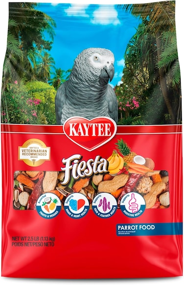 Kaytee Kt Fiesta Parrot 6/2.5Lb Bird Food 1Kg