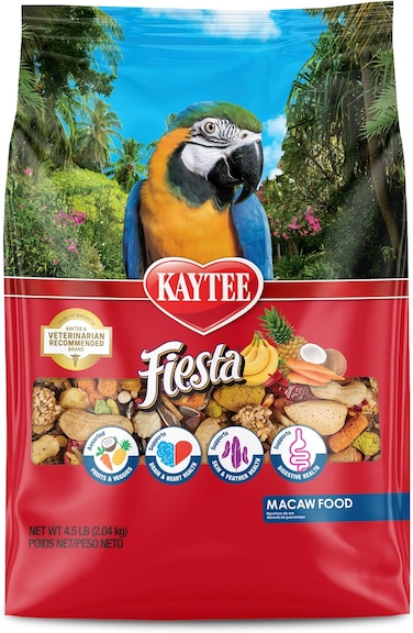 Kaytee Kt Fiesta Macaw 6/4.5Lb Bird Food 2Kg