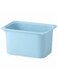 Storage box light blue 42x30x23 cm