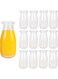 Glass Bottle With Lid Clear