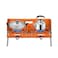 Portable 2 Burner Gas Stove with Foldable Legs, Windshield &amp; Adjustable Flame for Camping Outdoor Cooking