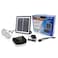 STARGOLD Solar Lighting System 4W Solar Panel With 10 In 1 Charging Cable Control Box With Built In Battery