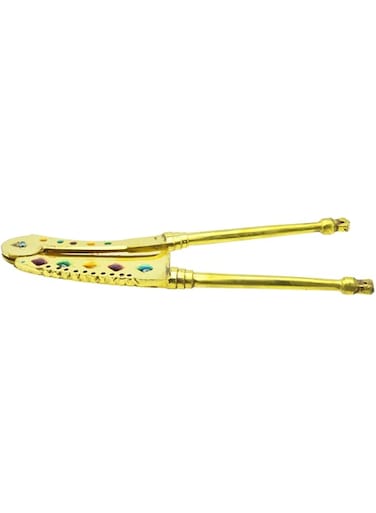 RAJ BRASS NUT CUTTER , X-LARGE , SILVER, 30 cm, SC0010, SUPARI CUTTER , NUTS CUTTER , (Sarota, Sudi &amp; Adkitta)