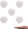 CRAFT MAGIC 3-Inch White Foam Balls &ndash; Smooth Polystyrene Balls for Holiday Crafts, DIY Decorations and School Art Projects