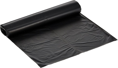 Garbage Bags, 30-Gallon, 60 Count (Pack of 3 Rolls)   Heavy Duty, Leak-Proof &amp; Tear-Resistant   Large Trash Bags for Kitchen, Yard &amp; Office