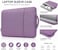 Laptop Sleeve Case 13-Inch &ndash; Waterproof Shockproof Notebook Carrying Bag with Handle &amp; Front Pocket   Lightweight Protective Laptop Sleeve for MacBook, HP, Dell, Lenovo &amp; ASUS" Purple