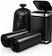 20 Count 55 Gallon Heavy Duty Black Garbage Bags, Extra Strong Large Waste Bags, Bio-Degradable Trash Liners for Home, Office &amp; Outdoor Use
