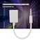 Ashata 3.5mm Male AUX Audio Plug, 3.5Mm Male Plug Jack To USB Female Aux Audio Cable Converter Adapter Cord, For CD Player, Computer, TV, Various Types Of Players, Mobile Phone, MP3, Etc