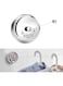 Goodern 2.8m Retractable Clothesline,Stainless Steel Clothes Line Dryer with Duty Adjustable Rope String,Easy Installation Telescopic Invisible Clothes Line for Hotel Bathroom Indoor Outdoor-Silver