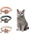 Cute Cat Collar with Flower, Cat Collars for Girl Cats and Boy Cats, Breakaway Cat Collar with Bells, Adjustable Kitten Collar, Cute cat Collar