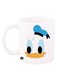 Durable Heat-Resistant Thick Wall Designed Ergonomic Handled Disney Printed Mug White/Blue/Orange