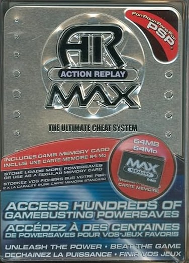 Datel AR Action Replay MAX - Sony PSP 64 GB