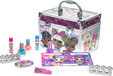 مجموعة مكياج تاونلي جيرل إل أو إل سربرايز! للأطفال، مجموعة مكياج حقيقية قابلة للغسل، هدية تجميل للبنات، ألعاب مكياج ولعب تمثيلي للأعمار من 5 سنوات فما فوق
