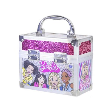 مجموعة بلسم شفاه مع حقيبة قطار باربي من تاونلي جيرل (5 قطع)