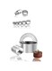 Sweet seven Stainless Steel Circle Biscuit Cutter Set - Professional Round Cookies Mold with Ring Handle for Baking, Pastry, and Doughnut Creations