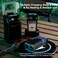 WUBEN X3 Mini Rechargeable Flashlight with Charging Base 180 Degree EDC Keychain Flashlight Twist Ip65 Waterproof Magnet Pocket Flashlight 10 Mode Type-C Lanyard for Camping, Outdoor,Inspection, Gift