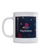 PlayStation Printed Mug White/Blue/Pink 350ml