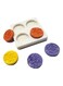 Mubarak Cookie Mold White 3.22x3.22x0.51inch