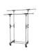 FEANG Cloth Drying Rack Clothes Heavy Duty Stand Adjustable Garment for Indoor Outdoor Laundry Hanger