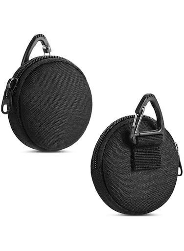 LUOSHUAI Coin Pouch, Small Coin Purse Keychain, EDC Pouch Case for Military Bags, Change Wallet, Headset Pack