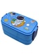 Lunch box for kids, Stainless Steel Bento Box Adult Child 2 Layer 3 Lattice Lunch box Sealed Fresh Keeping Box Can Keep Food Warm By Flour Sugar Storage Containers Blue