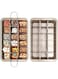 AYF Brownie Pan, Non Stick Brownie Pans With Dividers, 18 Pre-slice Brownie Baking Tray, Carbon Steel Bakeware for Oven Baking 12 X 8 X 2 Inches