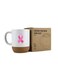 Breast Cancer Awareness Coffee Mug with Hope Ribbon Logo