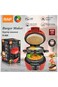 Sandwich Maker,Burger.Electric Panini Press with Egg Cooker Ring,Non-Stick Coated Plates,Aluminum