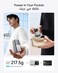 CUKTECH 10 mini Power Bank, 10,000mAh(2S1P) 55W Compact Pocket Portable Charger, Smart LED Display, Fast Charging for iPhone 17/16, Samsung S25 Ultra, Xiaomi