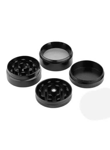 Stainless Steel Pepper Grinder Black 3.5cm