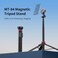 ULANZI 61 Magnetic Selfie Stick Phone Tripod with Wireless Remote, Extendable Cell Phone Tripod Stand Compatible with MagSafe Cellphone Tripod for iPhone 15 14 13 12 Series and Android Phones