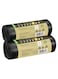 Green Choice Biodegradable Black Garbage Bags 60 Gallons &acirc;&euro;&ldquo; Heavy Duty Trash Bags, Leak Resistant Bin Liners &acirc;&euro;&ldquo; 20 Bags per Roll, Pack of 4 (80 Bags Total)