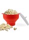 KASTWAVE Collapsible Silicone Microwave Popcorn Popper with Lid &amp; Handles - Perfect for Home Use, Easy to Store &amp; Clean