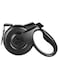 Fida Heavy Duty Retractable Dog Leash For Large Dog Up To 110Lbs/50Kg, Styleash Ufo Series, 16Ft Tape Large Black