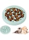 Rayyan Slow Feeder Bowl,Cat Slow Feed Dish,Fun Pet Feeder Bowl Stopper,Anti Gulping Pet Slower Food Feeding Dishes,Interactive Bloat Stop Dog Bowls,Durable Preventing Choking Healthy Design Dogs Bowl