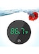 NALACAL Rechargeable Digital LED Aquarium Thermometer - High Definition Display, Accurate Measurement &plusmn;0.9&deg;F - Suitable for Both Freshwater and Saltwater Tanks