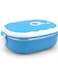 KASTWAVE Rectangular Thermal Lunch Box, Stainless Steel Lunch Container, Large Capacity Thermal Lunch Box Case Food Storage Container, for Office Work School Picnic Beach