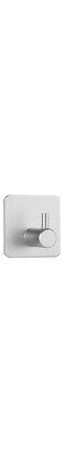 2PCS Suction Cup Hooks Bathroom Hook Towel Holder Wall Hangerfor Hanging Loofah, Coat, Hat, Key, Clothes, Heavy Duty Towel Hooks, No Drill Coat Hooks for Bathroom, Kitchen, Office A (Silver)
