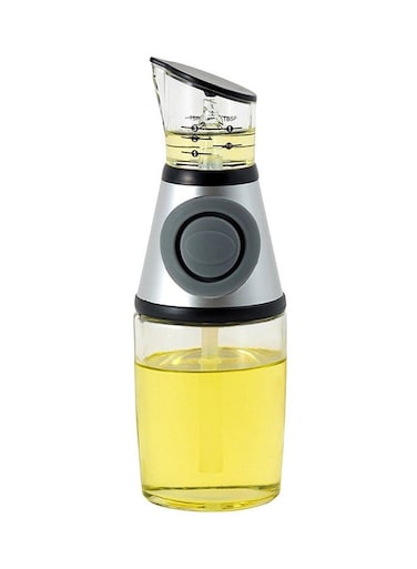Olive Oil Glass Dispenser Pump With Measuring Cup Multicolour 250ml