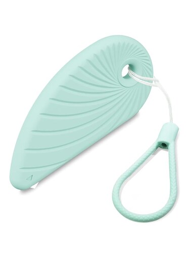 TERRIFI Mini Box Cutter Micro Ceramic Blade Safety Cutter Letter Opener Lightweight Portable Ideal for Boxboard Thin Corrugate (green)