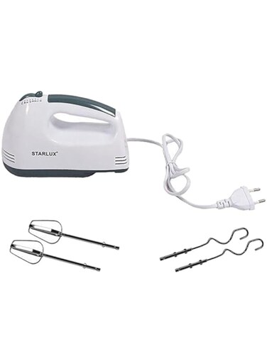 Dubai Gallery Starlux Hand Mixer 200W 200 W Sl-133C Silver/White/Black