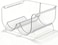 Transparent Wine Rack Stackable Bottle Holder for Refrigerator Beverage Storage and Organization at Home - Pack of 1 (2 Link)