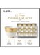 12-Piece Arabic Coffee Cups Set &acirc;&euro;&ldquo; Premium Ceramic Tea &amp; Espresso Cups with Elegant Gold Trim &acirc;&euro;&ldquo; Traditional Cups for Arabic &amp; Turkish Coffee &acirc;&euro;&ldquo; Ideal for Majlis, Ramadan, Eid &amp; Home Hospitality