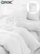4Pcs Disposable Sheet Set, Travel-Safe Disposable Cover Sheets for Travel, Disposable Bed Sheet, Disposable Duvet Cover, Disposable Pillowcases, Perfect for Hotels, Bedding Set for 1.8m Beds