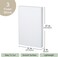 3 Pack White Craft Foam A3 Size (5cm Thick) &ndash; Polystyrene Thermocol Styrofoam Sheets for Art Sculpting, Flower Arrangements, Modeling, DIY Crafts, School, Office &amp; Home