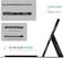 Keyboard Case for iPad 10th Generation, 2022 iPad 10.9 inch Case with Magnetically Detachable Wireless Keyboard for iPad 10th Gen A2696 A2757 A2777 -Black
