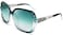 FEISEDY Polarized Women Square Sunglasses Sparkling Composite Shiny Frame B2289