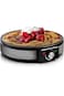 Crepe &amp; Dosa Maker 1200W   Non-Stick Hot Plate, Cooks in 5 Sec   Easy to Use &amp; Clean &ndash; Black