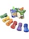 BananaHome Magnetic Multipurpose Bag Clips Classic Wide Bag Clips (Assorted Colors, Set of 6) Food sealing clip ​Plastic Heavy Seal Grip (6)