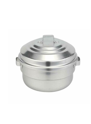 10Pit Idly Pot Steamer Silver 26centimeter